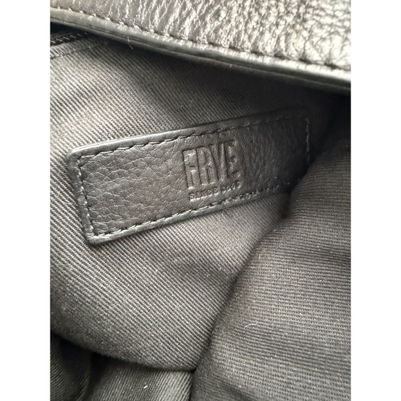 Frye Heidi Black Pebbled Leather Hobo Bag with Tassels - Picture 4 of 16